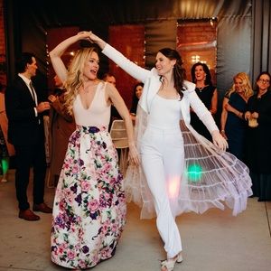 Alice and Olivia Everly Tulle Blazer